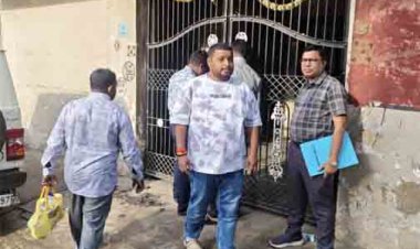 नगर निगम जोन 1 क्षेत्र में 2 बड़े बकायादारों पर  सीलबंदी की कार्रवाई