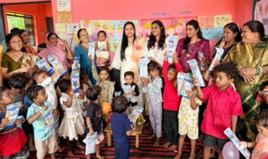 जन्मदिन बना यादगार, बच्चों संग बांटी गई खुशियाँ