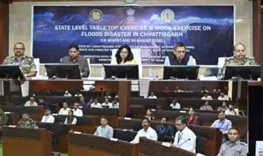 बाढ़ आपदा से निपटने सभी 33 जिलों में मॉक ड्रिल