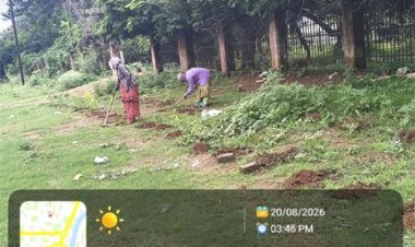 विभिन्न स्थानों में राजधानी शहर में सघन पौधरोपण अभियान निरंतर प्रगति पर