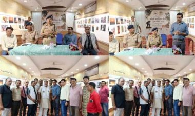 तस्वीरों से संवाद, सुरक्षा का संदेश