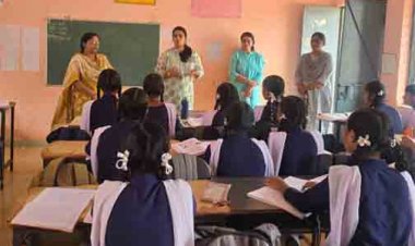 कलेक्टर के निर्देश पर मिशन उत्कर्ष 2.0 के तहत विद्यालयों का निरीक्षण