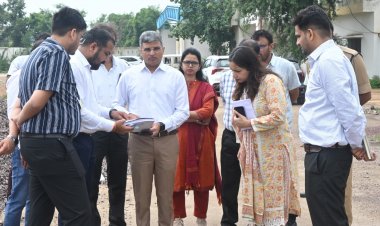नवनिर्मित सिटी बस डिपो का सेंट्रल टीम ने किया निरीक्षण, व्यवस्थाओं का लिया जायजा