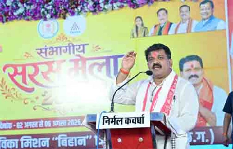ग्रामीण उद्यमिता का मार्ग है संभागीय सरस मेला: उपमुख्यमंत्री विजय शर्मा