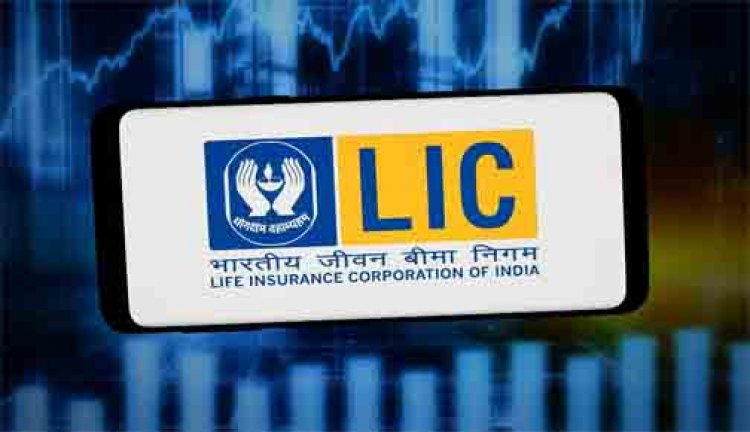 सरकार के हिस्सेदारी बेचने के ऐलान से LIC के शेयरों में बड़ी गिरावट
