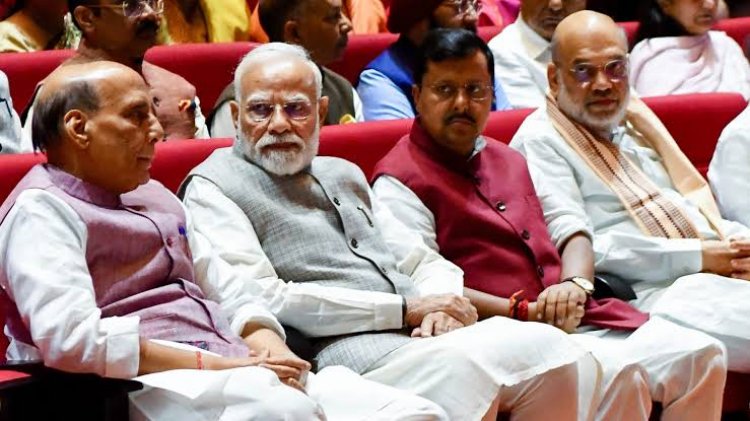 राजग के 'मंगल मिलन' में खेलों में उपलब्धियों और रोजगार के अवसर बढ़ने पर प्रस्तुतिकरण दिए गए