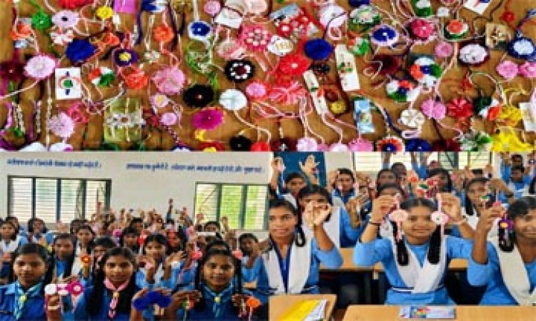 सैनिकों के सम्मान में स्काउट्स-गाइड्स का ‘रक्षा सूत्र अभियान’ 