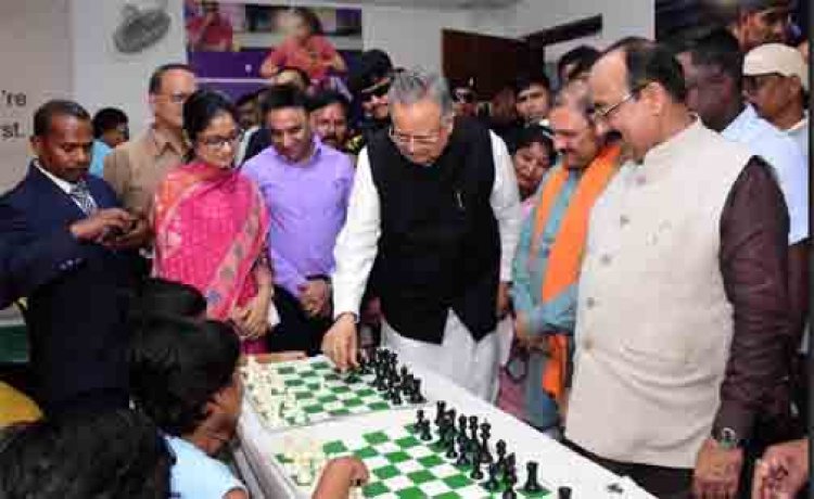 आज के बच्चे कल शतरंज की दुनिया में बनेंगे बरगद का पेड़  -  डॉ. रमन सिंह