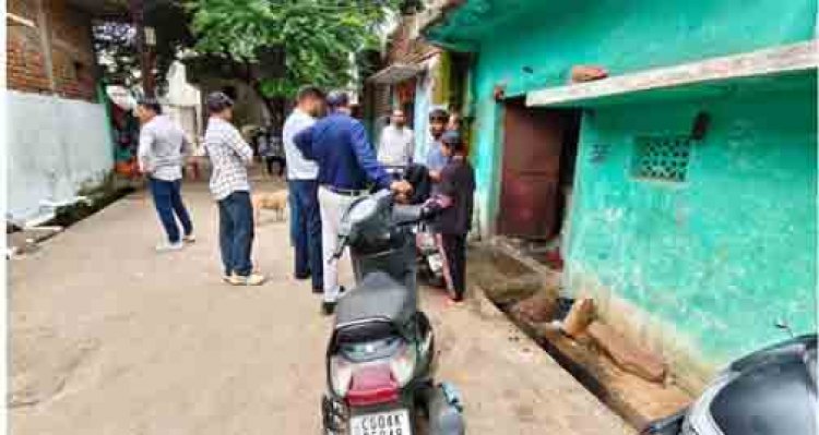 नगर निगम जोन 9 क्षेत्र में करों की अदायगी नहीं करने पर 4 बकायेदारो के  नल कनेक्शन विच्छेद