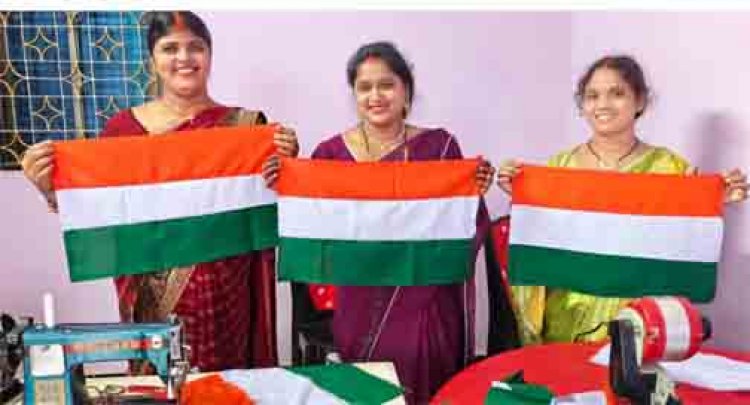 हर घर तिरंगा अभियान में महिलाओं की भागीदारी