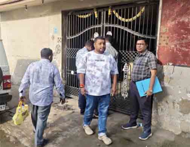 नगर निगम जोन 1 क्षेत्र में 2 बड़े बकायादारों पर  सीलबंदी की कार्रवाई