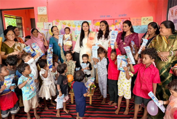 जन्मदिन बना यादगार, बच्चों संग बांटी गई खुशियाँ