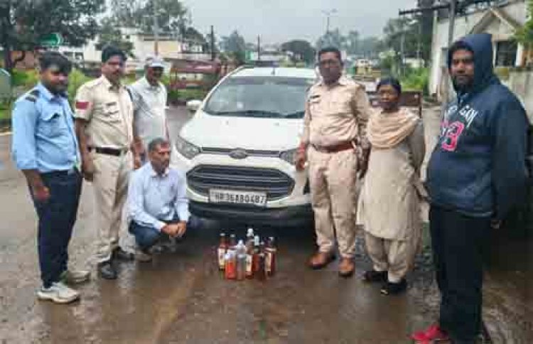 हरियाणा प्रांत की शराब तस्करी एवं कच्ची महुआ शराब के विक्रय पर आबकारी विभाग की कार्रवाई