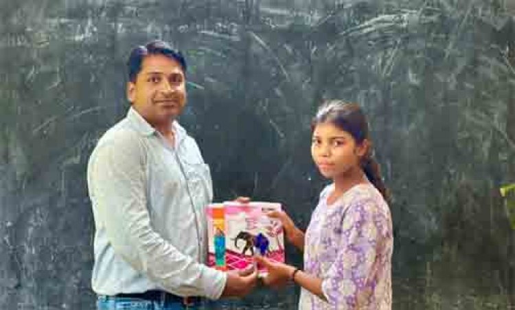 शिक्षक की पहल से शाला त्यागी दुर्गावती फिर लौटी शिक्षा की मुख्यधारा में