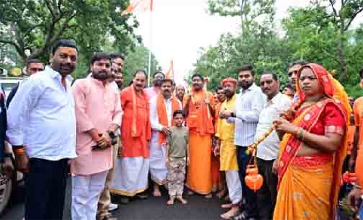 श्रावण के अंतिम सोमवार को अमरकंटक पहुंचे उप मुख्यमंत्री  विजय शर्मा