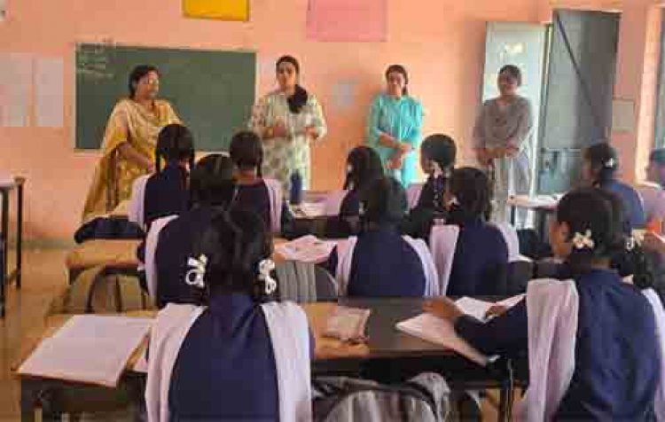 कलेक्टर के निर्देश पर मिशन उत्कर्ष 2.0 के तहत विद्यालयों का निरीक्षण