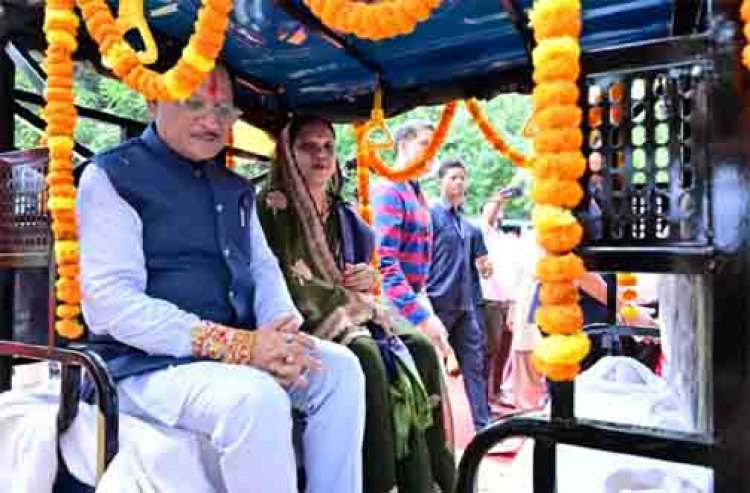 मुख्यमंत्री विष्णु देव साय ने ‘जशपुर एक्सप्रेस’ योजना का किया शुभारंभ