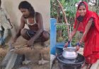 आग की तपिश से ज्यादा तकलीफदेह थी गर्मी में पानी की मार, अब आंगन में बहती है नल की धार
