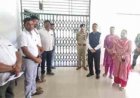 राजनैतिक दल के प्रतिनिधियों की उपस्थिति में ईव्हीएम वेयर हॉउस का किया गया निरीक्षण