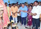 मंत्री राजेश अग्रवाल ने कवर्धा में सिद्धेश्वर महादेव और संकट मोचन हनुमान मंदिर में की पूजा-अर्चना