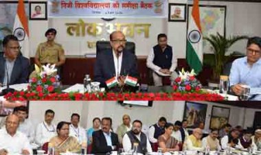 विद्यार्थियों का कल्याण और गुणवत्तापूर्ण शिक्षा हो विश्वविद्यालयों की सर्वाेच्च प्राथमिकता - राज्यपाल श्री डेका
