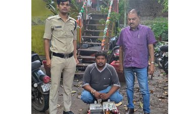 शुष्क दिवस पर आबकारी विभाग की बड़ी कार्रवाई