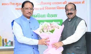 शहरों में नागरिक सुविधाओं और विकास कार्यों में लाएं तेजी : मुख्यमंत्री विष्णु देव साय