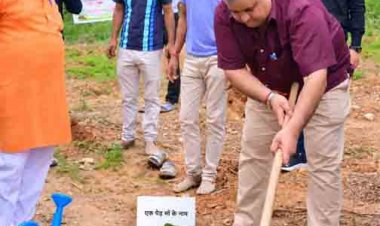 प्रकृति का संरक्षण हम सबकी जिम्मेदारी: मंत्री राजेश अग्रवाल