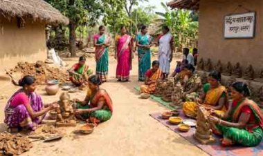 गणेशोत्सव में बस्तर की महिलाओं का कमाल
