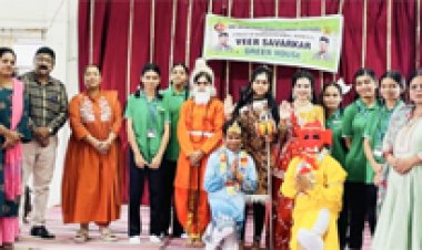 संत ज्ञानेश्वर शाला ने मनाया तीज, गणेश चतुर्थी पर्व
