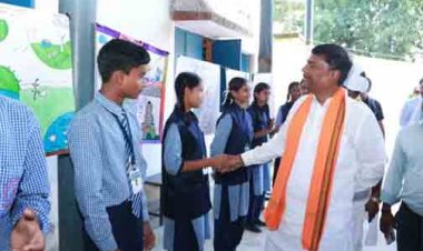 ‘मेरे सपनों का भारत’ चित्रकला एवं भाषण प्रतियोगिता में बच्चों ने दिखाई प्रतिभा