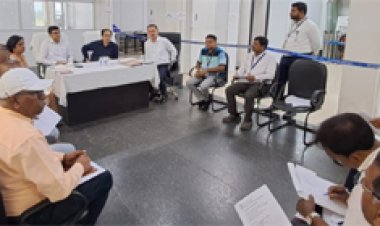 बिलासा देवी केवट एयरपोर्ट पर एरोड्रम कमिटी एवं पर्यावरण प्रबंधन समिति की बैठक आयोजित