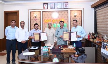 निर्माण श्रमिकों के कौशल विकास को मिली नई दिशा, बीओसी और सिपेट के बीच हुआ महत्वपूर्ण अनुबंध