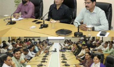 डिजिटल क्रॉप सर्वे में गुणवत्ता और पारदर्शिता सर्वोच्च प्राथमिकता : कलेक्टर संजय अग्रवाल