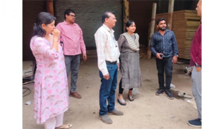 गन्दगी फैलाने, सड़क बाधा पर 35000 रुपए ई चालान