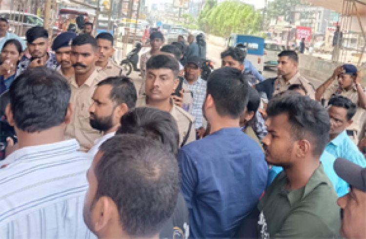 नगर निगम जोन 3 क्षेत्र में श्रीगणेश पंडाल समिति को समझाइश