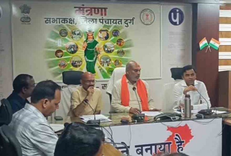 सेवा संकल्प अभियान को लेकर जनप्रतिनिधियों और प्रशासनिक अधिकारियों के मध्य समन्वय बैठक