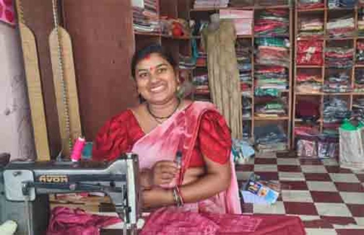 सेवा संकल्प अभियान:  ‘लखपति दीदी’ संकल्प से आत्मनिर्भरता की राह पर रानू कैवर्त