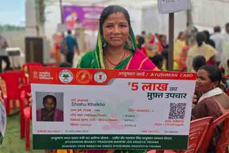 ’सेवा की कहानी: आयुष्मान कार्ड से शिशु खलखो को इलाज के खर्च की चिंता से मिली राहत’