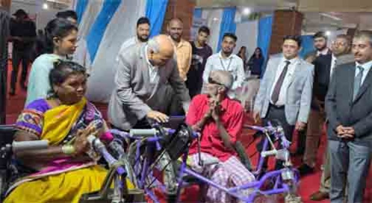 सेवा की कहानी : सहायक उपकरणों से दिव्यांगजनों को मिला संबल, आत्मनिर्भरता की ओर बढ़ा कदम