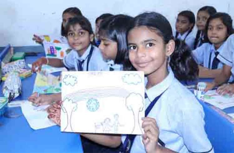 सेवा संकल्प अभियान के तहत ’मेरे सपनों का भारत’ विषय पर विद्यालयों में हुआ चित्रकला एवं भाषण प्रतियोगिता