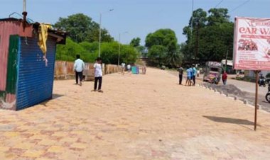 गौरव पथ रोड स्थित राजगामी संपदा की भूमि को कराया गया अतिक्रमणमुक्त