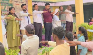 जीपीएम में नशामुक्त समाज के निर्माण का युवाओं ने लिया संकल्प, जागरूकता का दिया संदेश