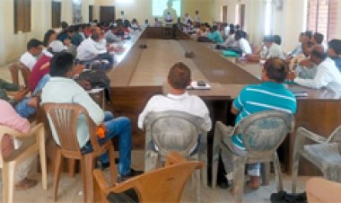 पोर्टल की ग्रामीण सेवाओं को लेकर जनपद सचिवों का प्रशिक्षण