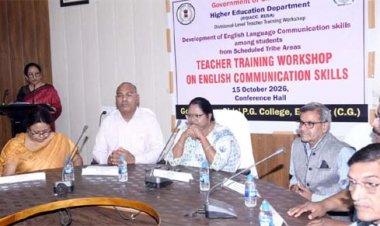 जनजातीय अंचलों की बेटियों को अंग्रेजी में दक्ष बनाने की पहल