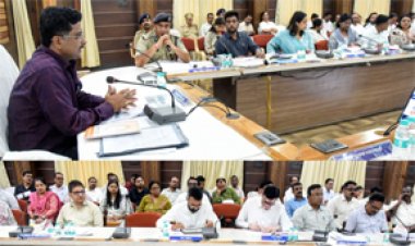 जवाबदेही, टीम वर्क और पारदर्शिता से तय होगी विकास की राह - प्रभारी सचिव सोनमणि बोरा