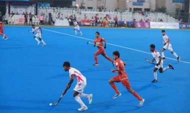 छत्तीसगढ़ हॉकी लीग का दूसरा दिन : मैनपाट टाइटन्स और बैलाडिला बुल्स के बीच मुकाबला 3-3 से ड्रॉ